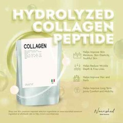 Nourished Hydrolyzed Fish Collagen Peptide 230g 29 Servings (Italy)