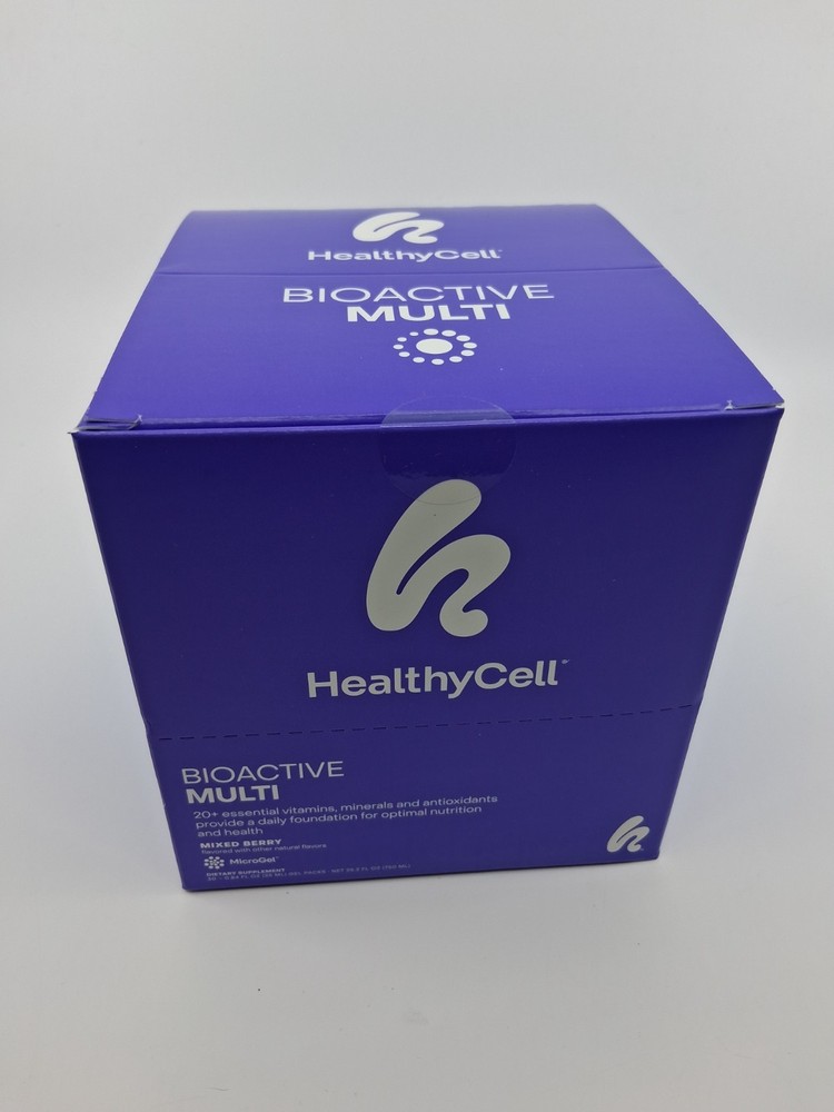 HealthyCell Bioactive Multi Mixed Berry 30 Gel Packs Vitamins Mineral EXP 2/2028