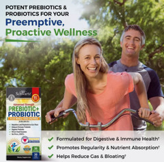 BioSchwartz Prebiotics and Probiotic with Whole Food Enzymes 30ct