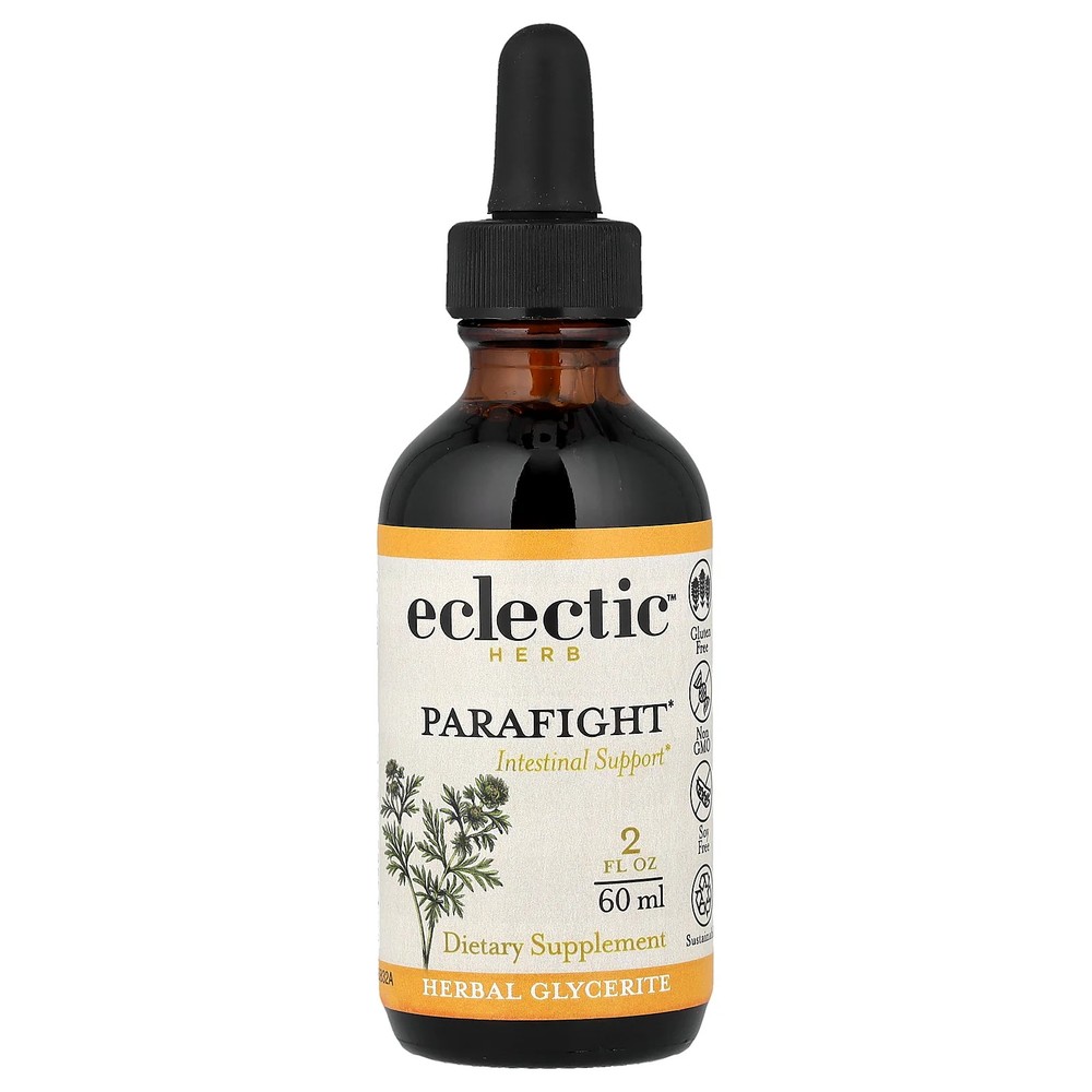 2 X Eclectic Herb, ParaFight, Intestinal Support, 2 fl oz (60 ml)