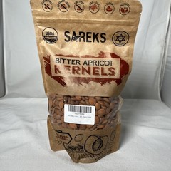 Bitter Apricot Kernels 1LB-100% USDA Certified Organic Bitter Apricot Seeds Free