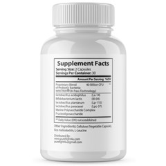 BioFit Probiotic Supplement – 40 Billion CFU for Gut Flora & Digestion – 2 Packs