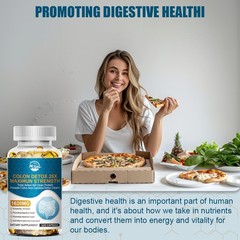 Colon Cleanse Herbal Support 120 Capsules Dietary Supplement