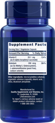 Super Selenium Complex – 200 mcg & Vitamin E – 10X100 Veggie Caps Life Extension
