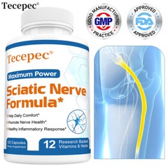 Maximum Power Sciatic Nerve Formula: Alpha Lipoic Acid Vitamin, Benfotiamine