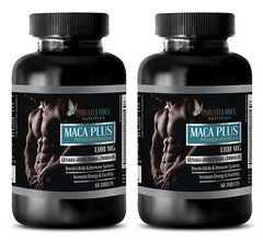 Catuaba – MACA PLUS 1300mg – energy booster men – female libido boost – 2 Bot