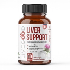 LIVEGOOD Liver Support Supplement with TUDCA & Ox Bile – 60 Count (Pack of 1)
