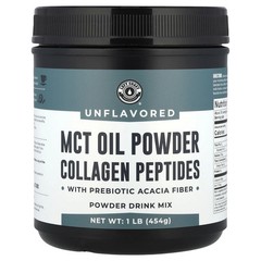 2 X Left Coast Performance, MCT Oil Powder Collagen Peptides With Prebiotic Aca