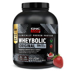 GNC AMP New Wheybolic – Strawberries & Cream (52 Servings) – EXP: 10/2027