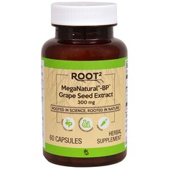 2 X Vitacost, MegaNatural�-BP� Grape Seed Extract, 300 mg, 60 Capsules