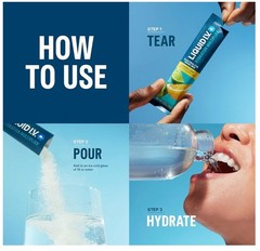 Liquid IV Hydration Multiplier, 30 Sticks Pack Firecracker Drink Mix
