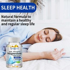 High Absorption Magnesium Glycinate 100mg Relaxation Muscle Regular Sleep