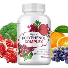 Polyphenols Complex 120pcs – Fights Aging, Brain, Skin and Digestive Health