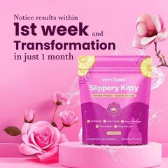 Kitty Queen Slippery Kitty – Feminine Probiotic + Moisture Gummies++