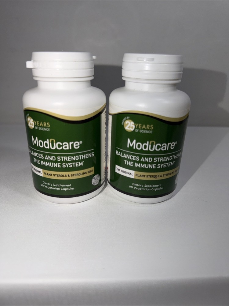 2 PACK – MODUCARE Immune System Support Plant Sterols 90 vegcaps Exp 2/2029