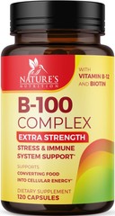 Vitamin B Complex Vitamin B Supplement – B-Complex Vitamins with B12, B6, B9