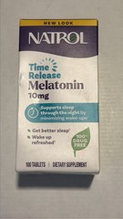 Melatonin, Time Release, 10 mg, 100 Tablets Exp..06/2028