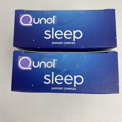 2X Qunol Sleep Support Complex 5:1 Time Release MELATONIN GABA 30ct Exp 2/27 LOT