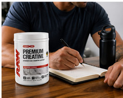2 PACK RAW Nutrition Creatine Monohydrate Powder, 510g, 100 Servings, Unflavored