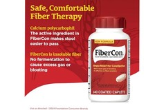 Fiber Therapy for Regularity – Calcium Polycarbophil, 2 Pack, Digestive Health