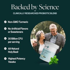 resB Lung Support Probiotic Supplement – Lung Health Supplement for Smokers, Gut