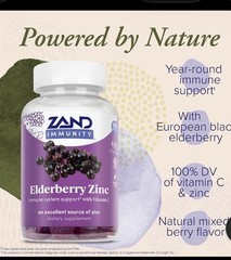 Elderberry Immunity Gummies with , Year-Round Immune for Children & Adults, 3/27
