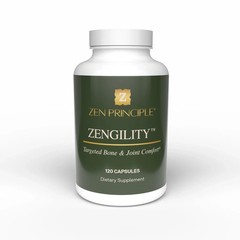 Zen Principle Zengility™ Bone & Joint Health Supplement – 120 Capsules.