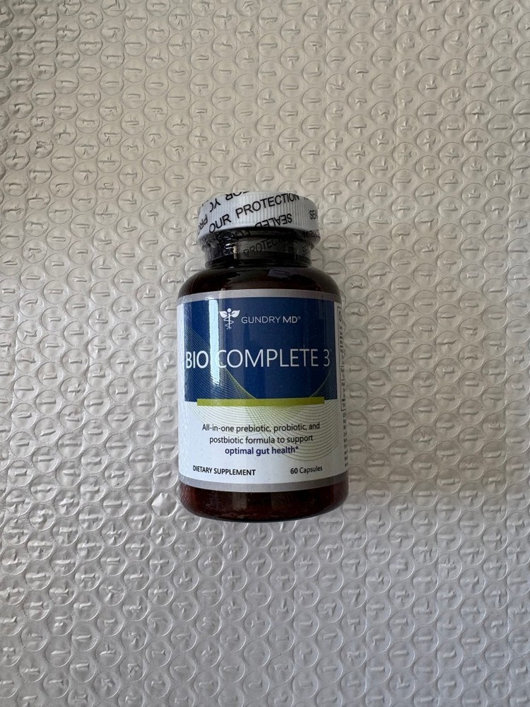 1 60Caps bottle Bio Complete 3 Prebiotic Probiotic Postbiotic Supplement