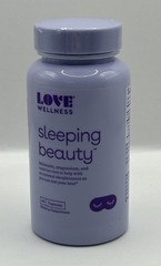 Three Bottles, Love Wellness Sleeping Beauty – 60 Capsules – Expires 09/2027