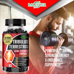 Tribulus Terrestris Testosteron Booster Muscle Mass Supports Hormonal Balance