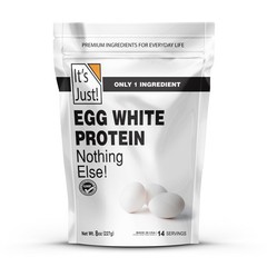 It’s Just! – Egg White Protein Powder, Made in USA from 8 Ounce (Pack of 1)