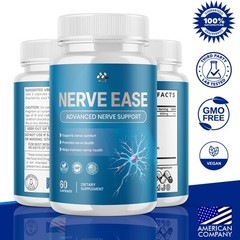 (2 Pack) Nerve Ease Advanced Nerve Support Strength Formula NerveEase 120 Caps