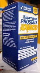 Super Beta Prostate Advanced + Saw Palmetto 60 Caplets Exp: 07/2028