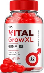 (1 Pack) Vital Grow XL Gummies for Men – VitalGrowXL Maximum Performance, 60…