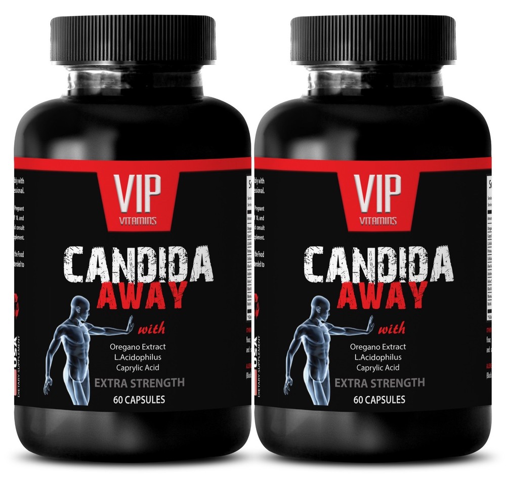Body Refresh – CANDIDA AWAY EXTRA STRENGTH – Deep Support 2 Bottle 120 Capsules