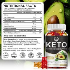 Ketogenic gummies help regulate metabolism control blood sugar and appetite 60pc