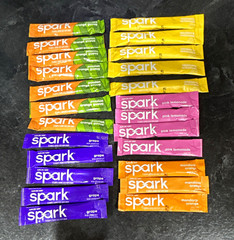 AdvoCare Spark Energy Drink (24) Mix Powder Variety Sticks Grape Pink Lemonade