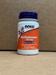 Now Foods Nattokinase 100 mg 60 Veg Capsules 3140