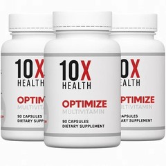 “Advanced 3 PACK Authentic 10X Health Optimize Methylated Multivitamin 90 Pills