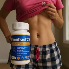 PhenTract375® PhenPhen Extreme Strong Diet Pills Fat Burn Energy Charger