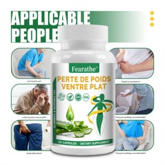 Aloe Vera 100mg-200:1 Extract Capsules, Detox Cleansing and Weight Loss