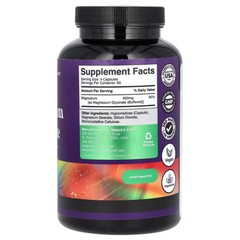 2 X Nature’s Craft, Magnesium Glycinate, 240 Capsules (100 mg per Capsule)