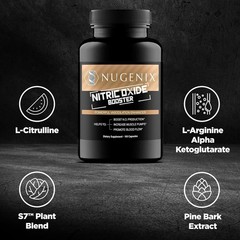Nugenix Nitric Oxide Booster Supplement – 100 Count (Pack of 1)