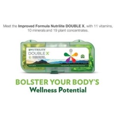 AUTHENTIC NUTRILITE Double X™ Tray 31Day Supply New Improved Formula 186 Tablets