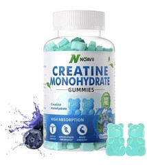 Creatine Monohydrate Gummies 5000Mg for Men & Women, 90ct Blueberry 11/2026