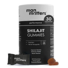 Man Matters Pure Himalayan Shilajit/Shilajeet Gummies with KSM 66 Ashwagandha l2