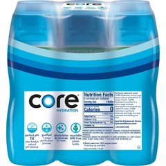 (2 pack) CORE Hydration Perfectly Balanced Drinking Water, 0.5 L bottles, 6 Coun