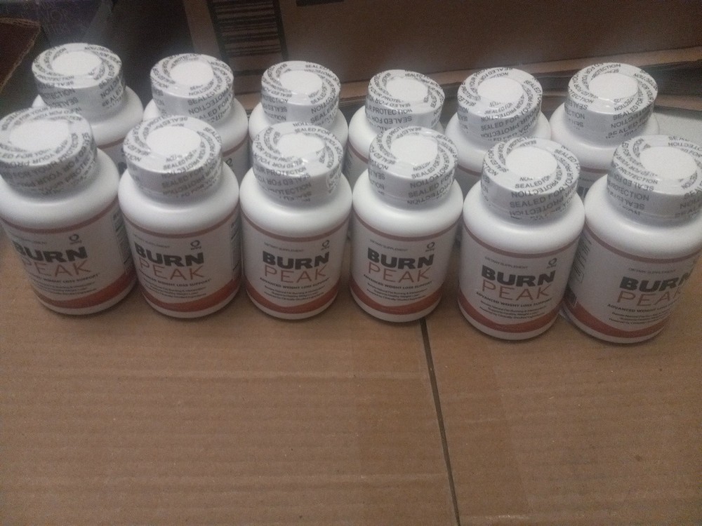 Burn Peak-Advanced Weight Management Fat Burner 360 Capsules 12 Bottles 10/2028