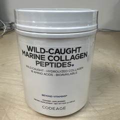 Codeage Wild-Caught Marine Collagen Peptides Powder Exp.08/2028