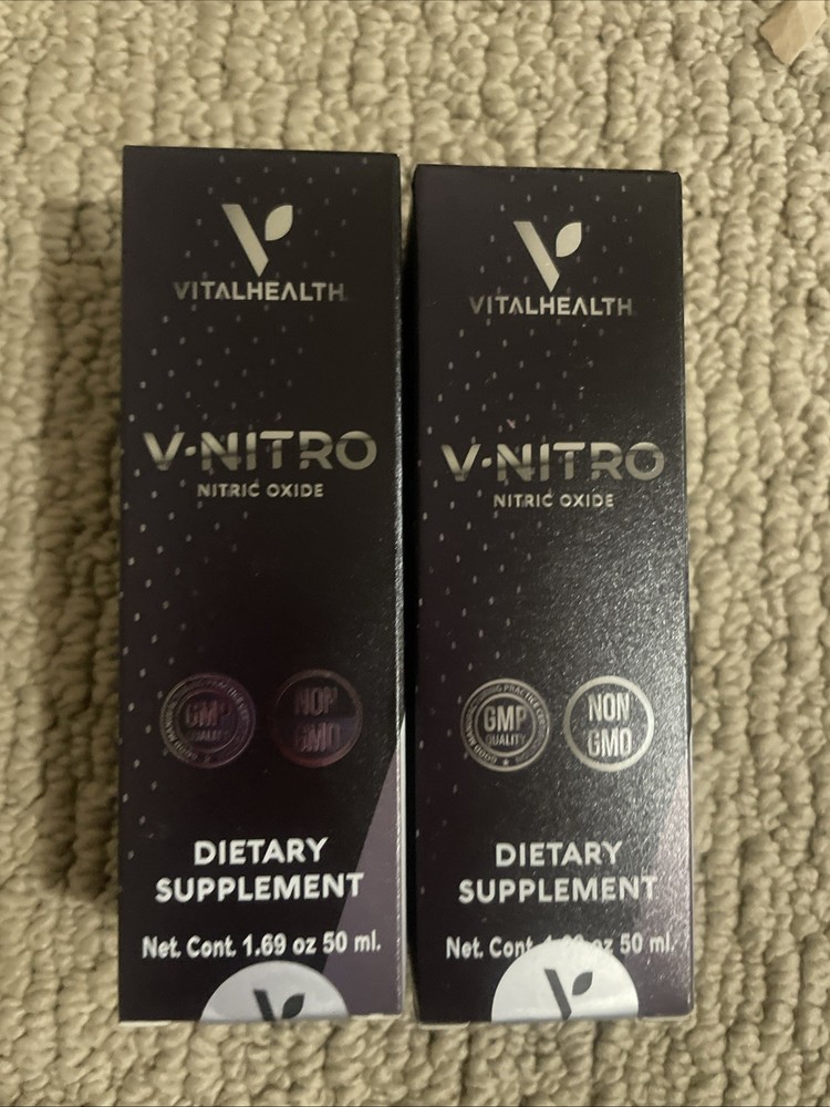 V-Nitro Dietary Supplement by VitalHealth General Wellness (1 bottle)